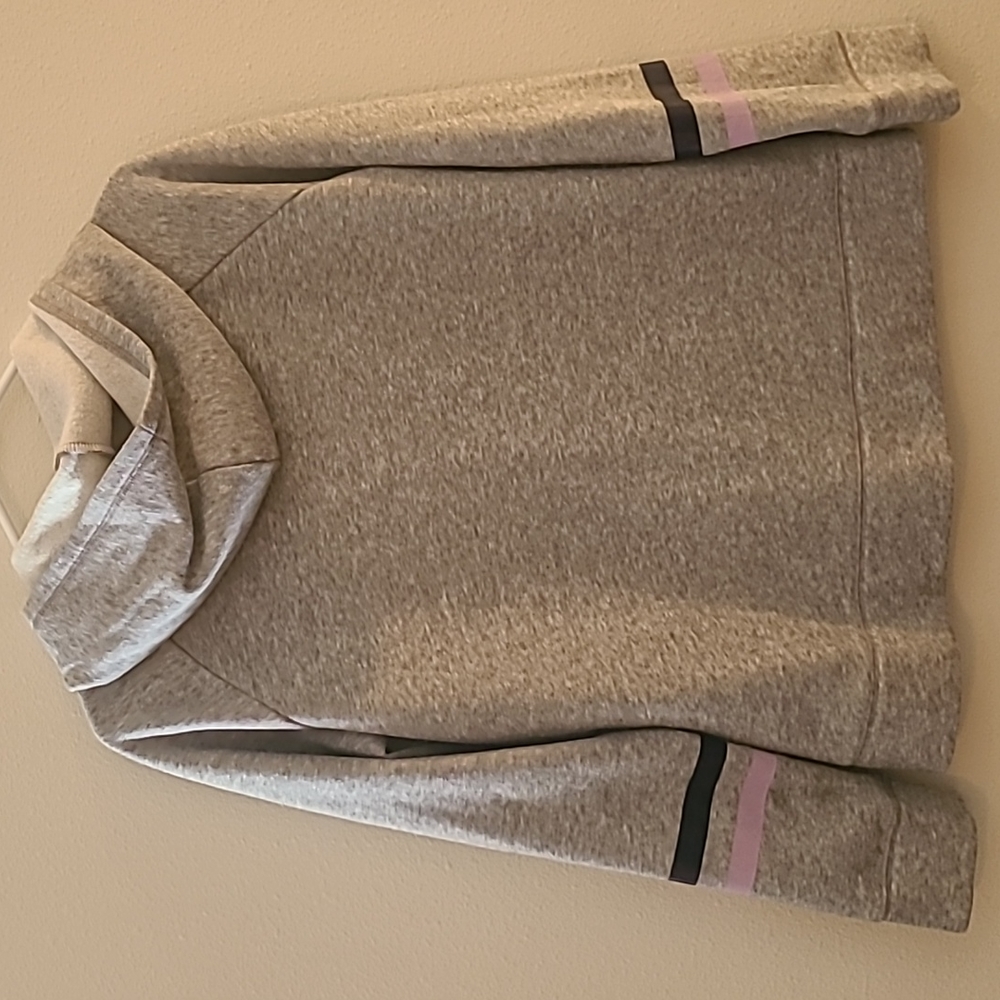 Girls Old Navy heather grey zip hooldie size xxl (16) - Picture 2 of 5